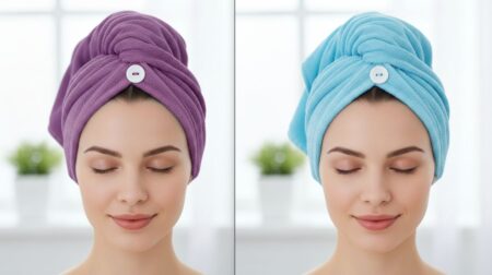 Microfiber Hair Towel Wrap For Women