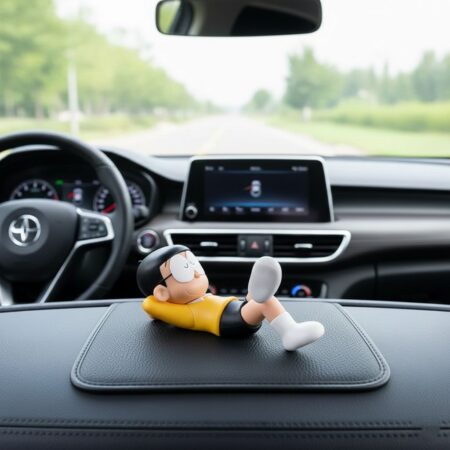Nobita Chilling Figurine - for Car and Home Decor - Best for Gift